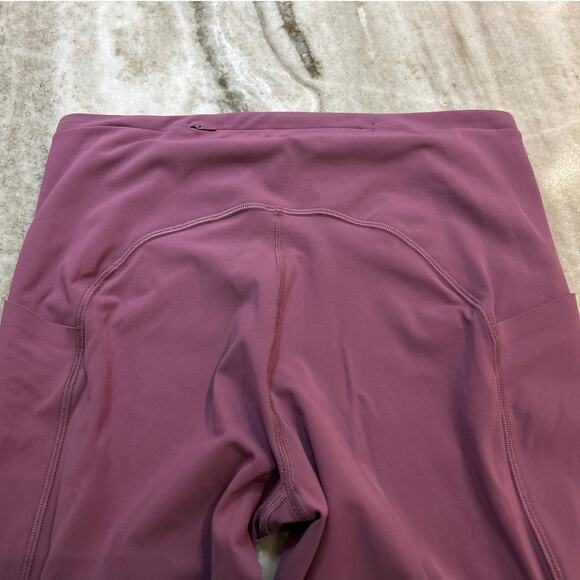 Lululemon Fast and Free Tight 28” Nulux, Cassis Purple, Women’s Size 8 - Picture 7 of 8